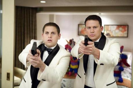 Jonah Hill and Channing Tatum in 21 Jump Stree movie image